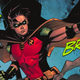 Batman comic book character Tim Drake stopping some goons from hurting his good friend, Bernard.